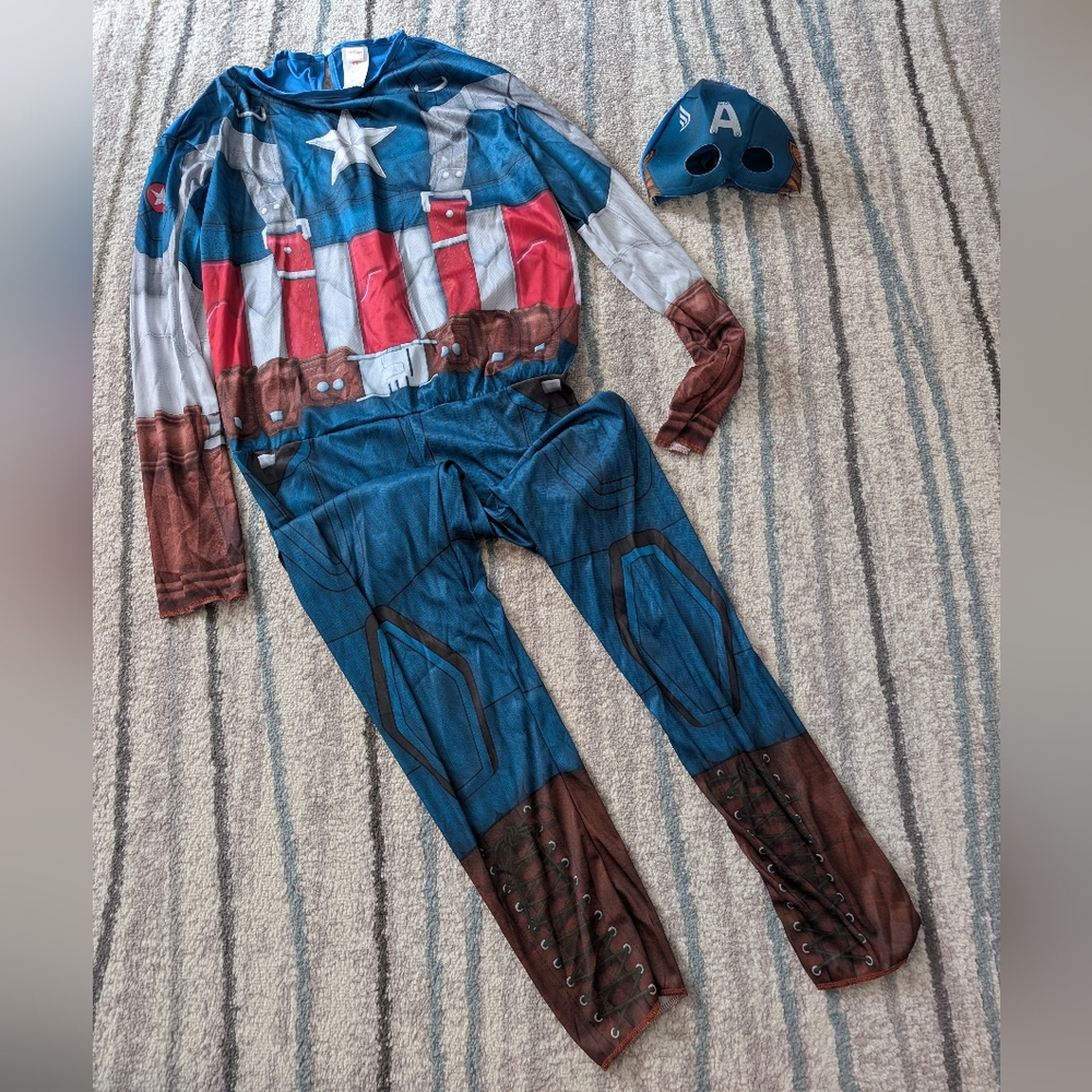 Adult XL Captain America Costume
